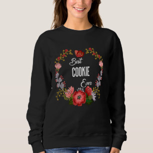 Bästa cookie-Blommigten någonsin, Roligt Moster Gr T Shirt