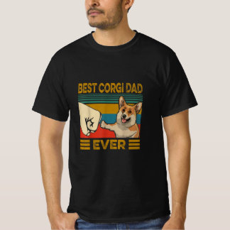 Bästa Corgi Pappa någonsin T Shirt