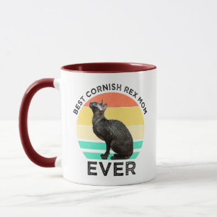 Bästa Cornish Rex-mamma någonsin Mugg