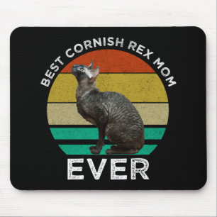 Bästa Cornish Rex-mamma någonsin Musmatta
