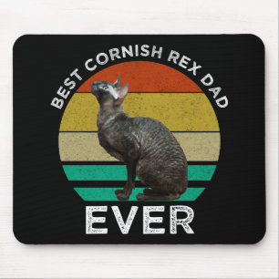 Bästa Cornish Rex Pappa Någonsin Musmatta