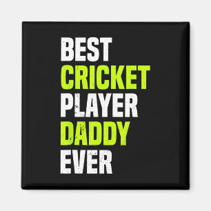 Bästa cricket-spelande pappa någonsin - Cricketand Magnet