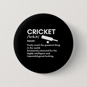 Bästa cricketdesign för herrar damidrott Sports Te Knapp