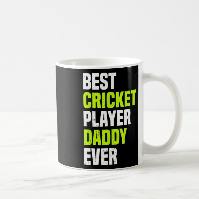 Bästa cricketspelare Pappa någonsin - Cricketande  Kaffemugg (Höger)