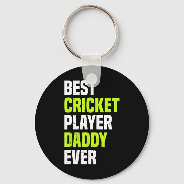 Bästa cricketspelare pappa någonsin - Cricketande  Nyckelring (Framsida)