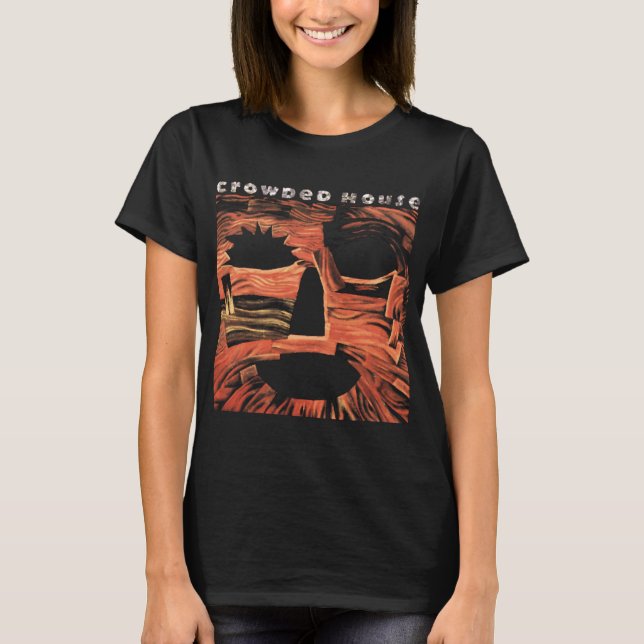 Bästa Crowded House rockband(3) T Shirt (Framsida)