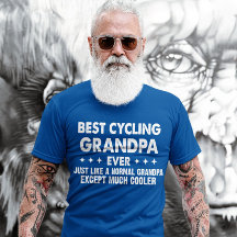 Bästa Cycling Grandpa All Fars dag Grandfather