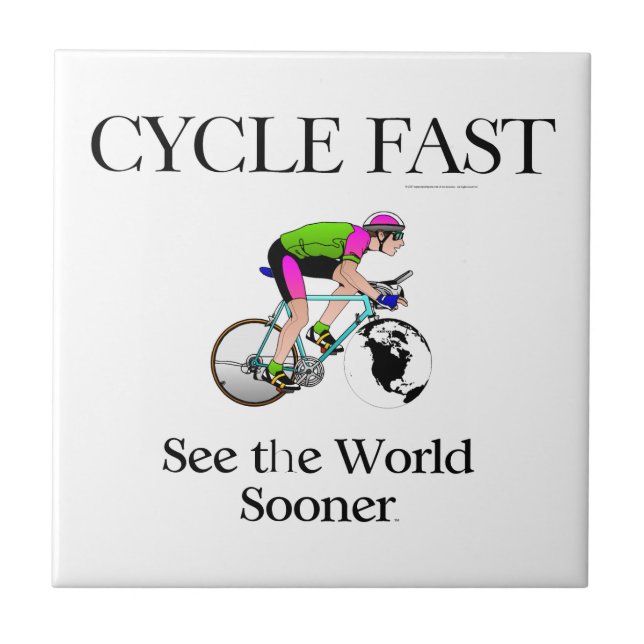 BÄSTA cykla fastar Kakelplatta (Framsidan)