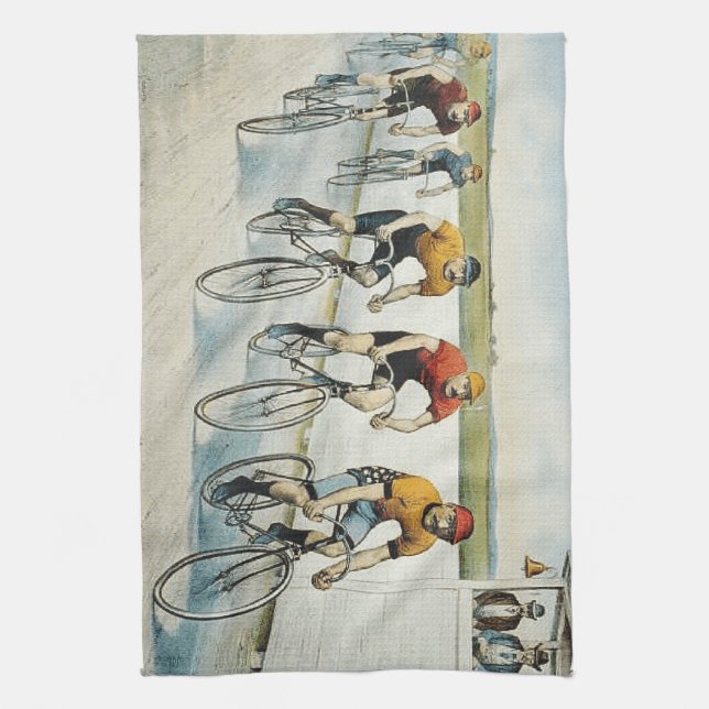 BÄSTA cykla old school Kökshandduk (Vertikal)