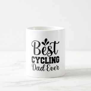 Bästa cykling Pappa någonsin Fars dag Kaffemugg