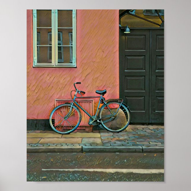 Bästa cyklistpresenter poster (Framsidan)