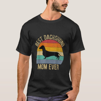 Bästa Dachshund-Mamma Någonsin T Shirt