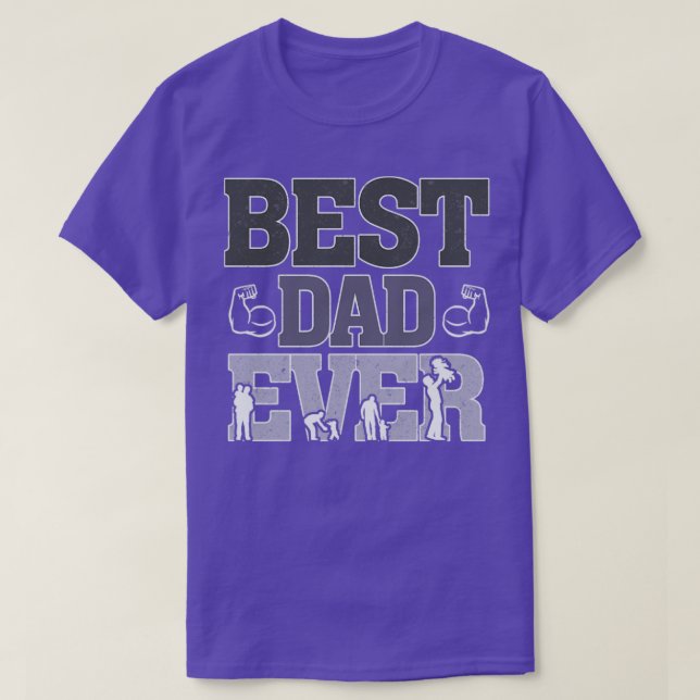 Bästa Dady någonsin T Shirt (Design framsida)