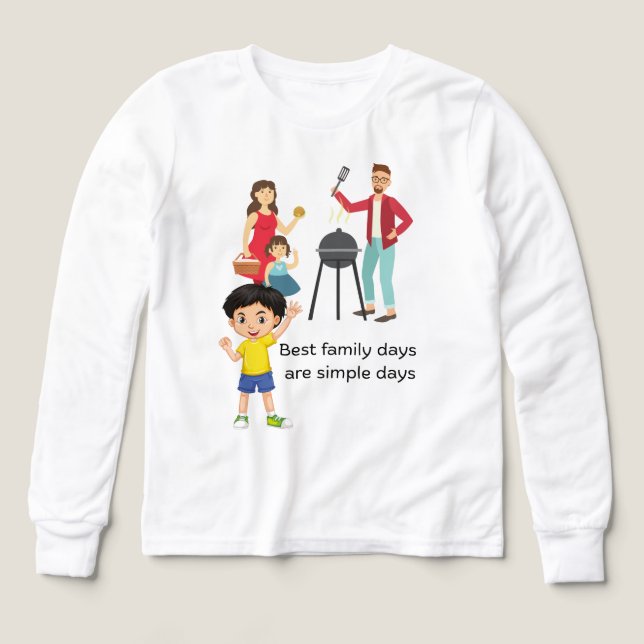 Bästa dagar t shirt (Design framsida)