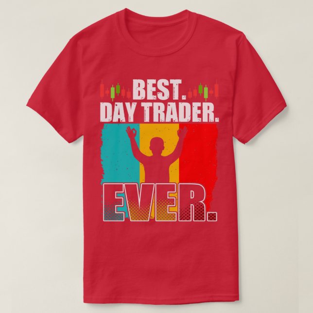 Bästa dagen för handel någonsin med skog i Lagrar  T Shirt (Design framsida)