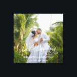 Bästa dagen någonsin, Bröllop, Personlig Canvastryck<br><div class="desc">Modern design och elegant tryckte på Kanvastrycket Bästa dagen någonsin Personlig Bröllop som kan anpassas med din text. Kolla in Graphic Art Design-arkivet för andra produkter som matchar den här designen!</div>