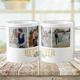 Bästa dagen någonsin Kalligrafi Foto Kaffemugg