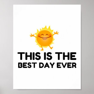 Bästa dagen någonsin poster