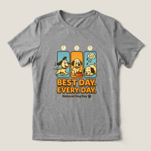 Bästa dagen varje dag - den populära nationaldagen t shirt