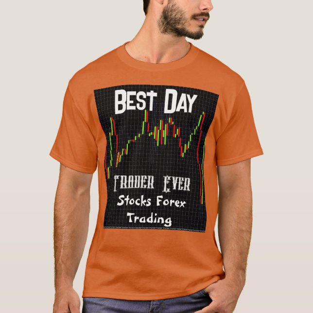 Bästa dagshandläggaren för lagrar-marknadsknicksdi t shirt (Framsida)