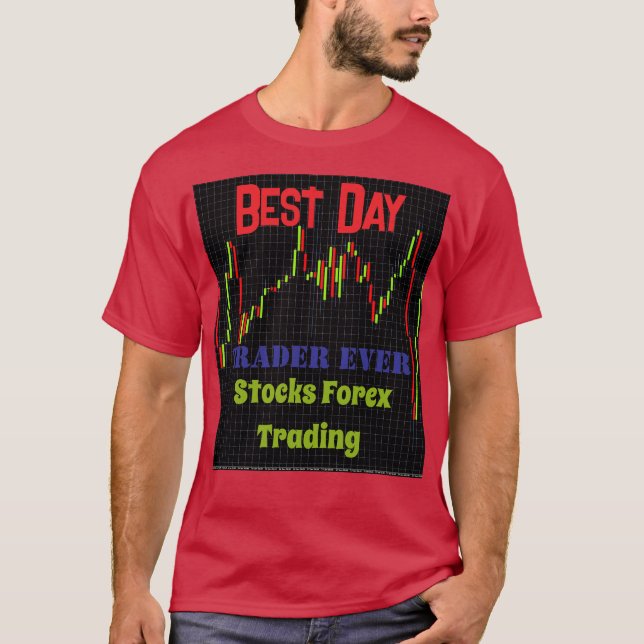 Bästa dagshandläggaren för lagrar-marknadsknicksdi t shirt (Framsida)