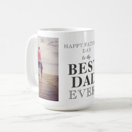 Bästa Dåliga Någonsin Fars Dag 2 Foto Kaffemugg