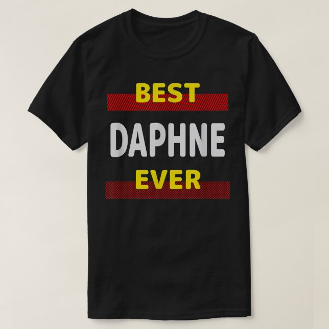 Bästa Daphne någonsin Vänends Namn Buddy Nickname  T Shirt (Design framsida)