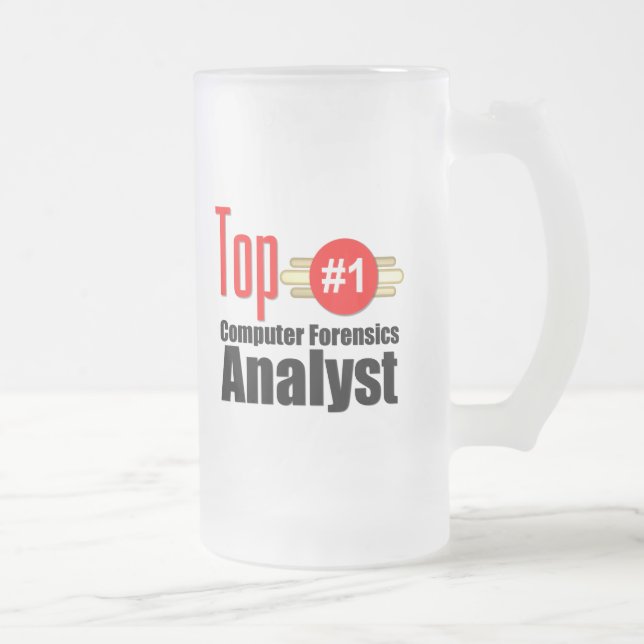 Bästa datorForensicsanalytiker Frostat Ölglas (Höger)