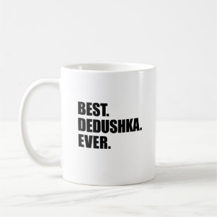 Bästa Dedushka - ryska farfar Mugg