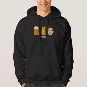 Bästa dejten någonsin för tjejer av Beer Burrito B Hoodie