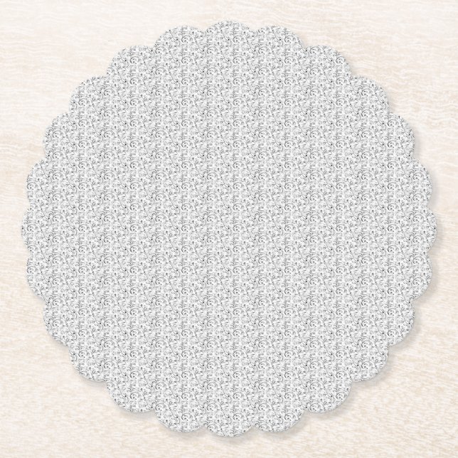 Bästa dekorativa design tolv underlägg papper (Framsida)