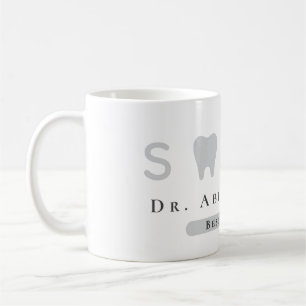 Bästa dentist-Professionell för modern tandikon Kaffemugg
