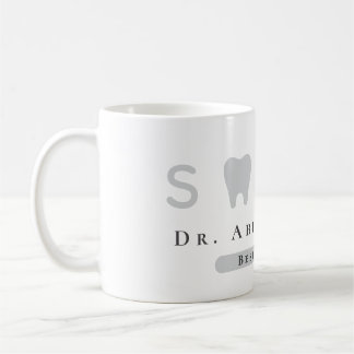 Bästa dentist-Professionell för modern tandikon Kaffemugg