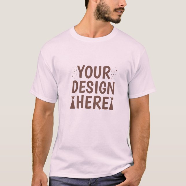 Bästa design här, förstklassig T-shirt (Framsida)
