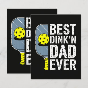 Bästa Dink'N Pappa Någonsin Pickleball Meddelande