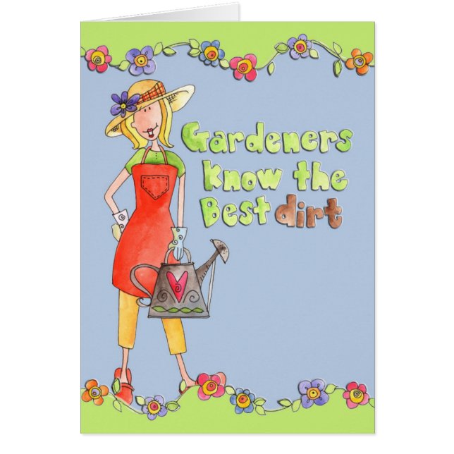 Bästa Dirt Hälsningskort (Framsidan)