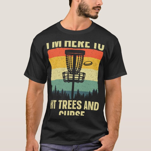 Bästa Disc Golf-konst för män kvinnor barn Disc Go T Shirt (Framsida)
