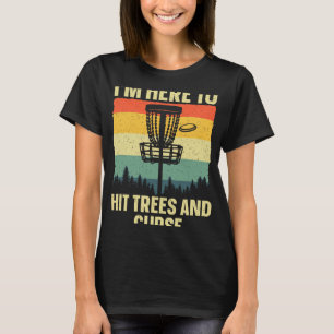 Bästa discgolfkonst för män kvinnor barn discgolfa t shirt