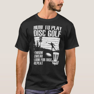 Bästa disk Golf För manar Women Disk Golf Tourname T Shirt