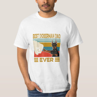 Bästa Doberman Pappa någonsin T Shirt