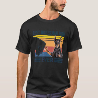 Bästa Dobermann-Mamma Någonsin  Hundmamma Mödrar T Shirt