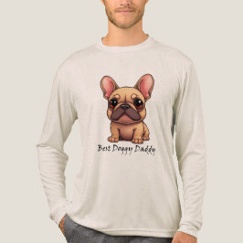 Bästa Doggy Pappa Fransk Bulldog Husdjur Hund Djur T Shirt