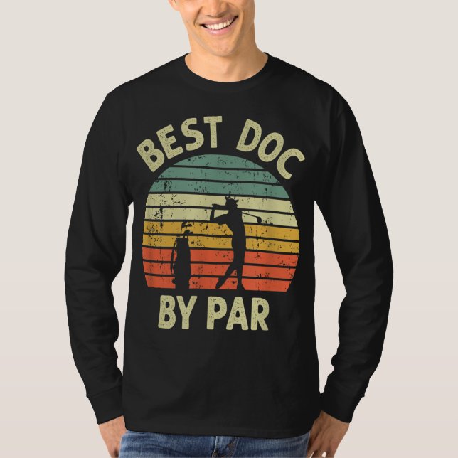 Bästa dok efter parfym Funny Doktor Golf Pun Desig T Shirt (Framsida)