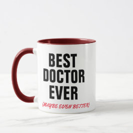 Bästa doktor än bättre medicinskt rolig mun mugg