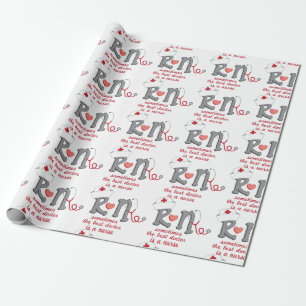 Bästa Doktor är en sjuksköterska Presentpapper