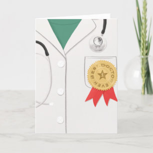 Bästa Doktor-gratulationskort någonsin Kort