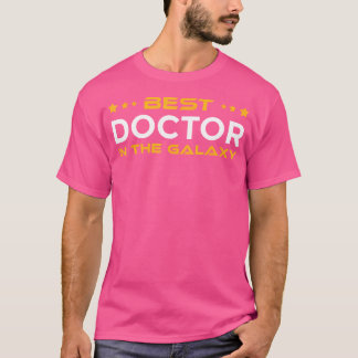 Bästa Doktor i Galaxy Geeky-yrket T Shirt