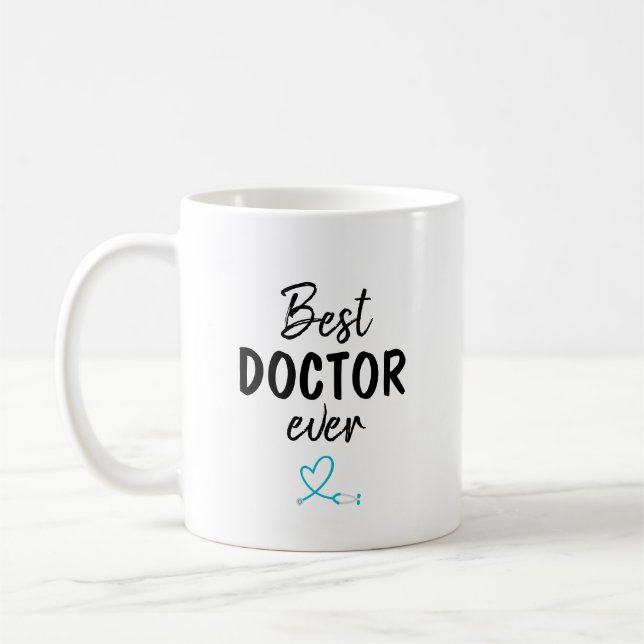 Bästa Doktor någonsin Kaffemugg (Vänster)