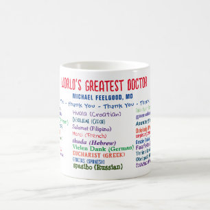 Bästa Doktor Tack Kaffemugg
