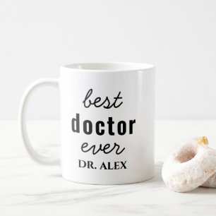 Bästa doktorn någonsin Tacksamhet Tack Personlig Kaffemugg
